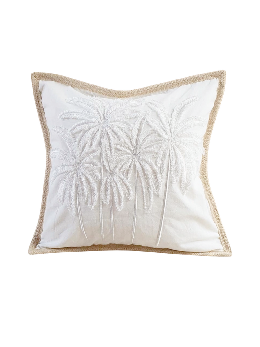 Palm Cove Linen Cushion Cover Island Boho