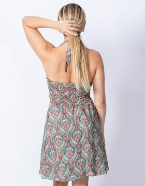 Bare Back Silk Dress