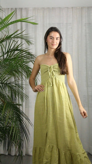 sweet linen dress
