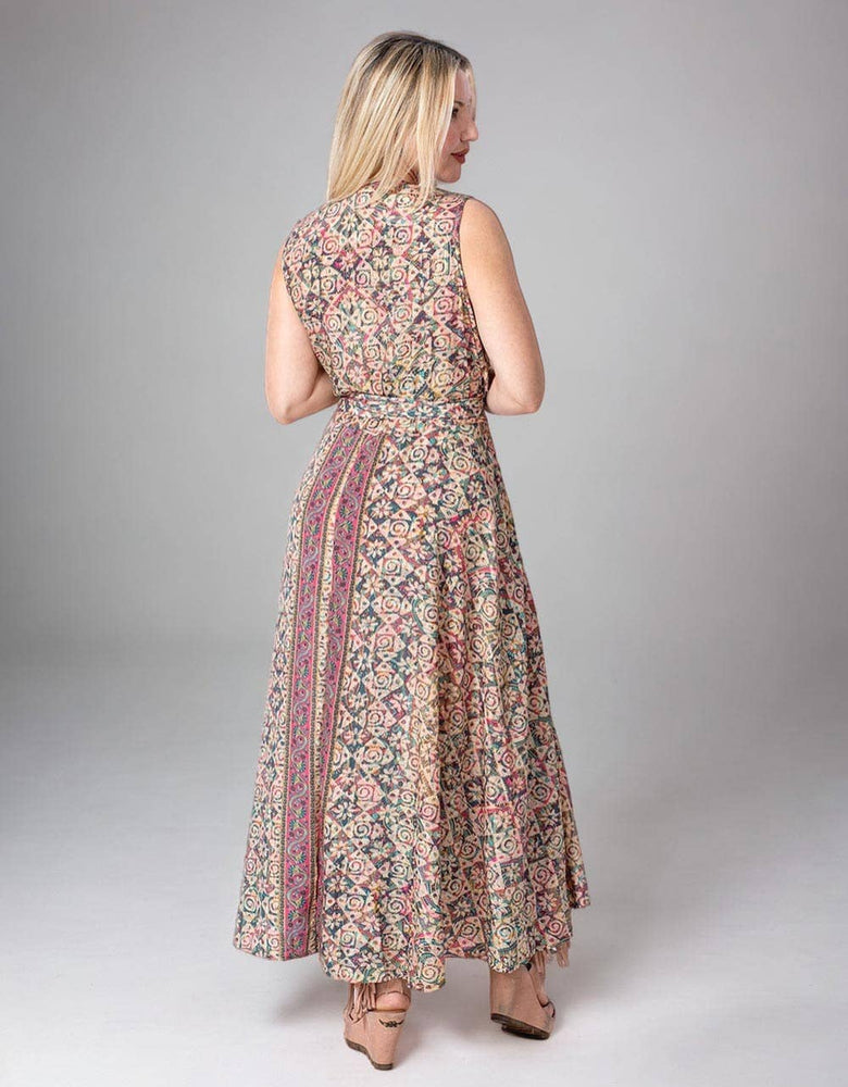 Silk Wrap Dress