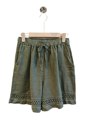 LINEN SHORTS