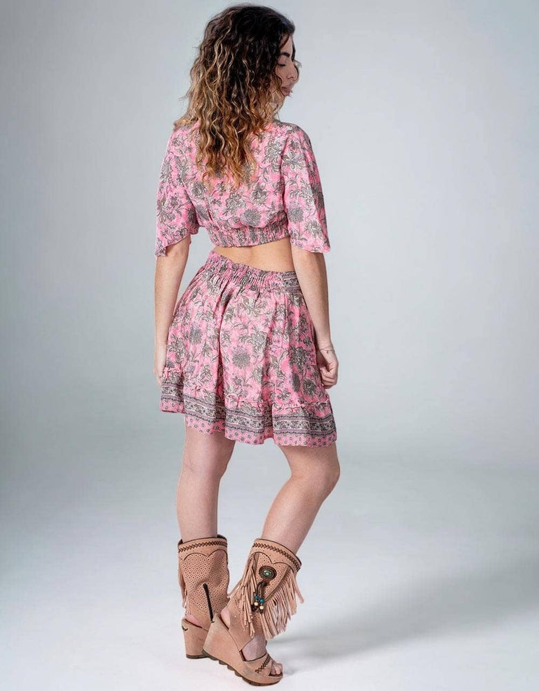 Pink Silk Set