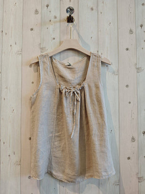 LINEN SINGLET