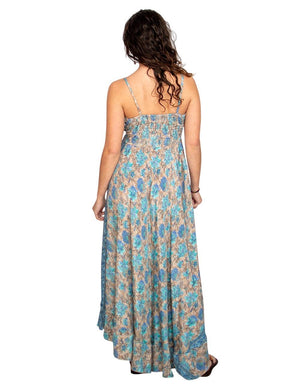 long silk Maxi