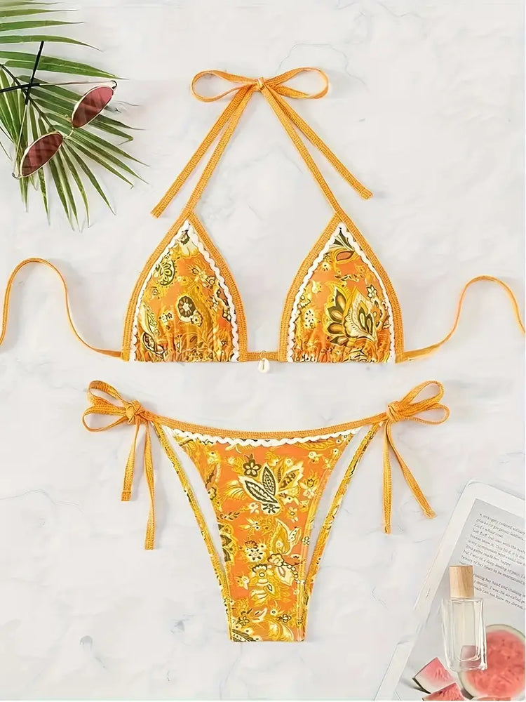 Boho Bikini/cowrie