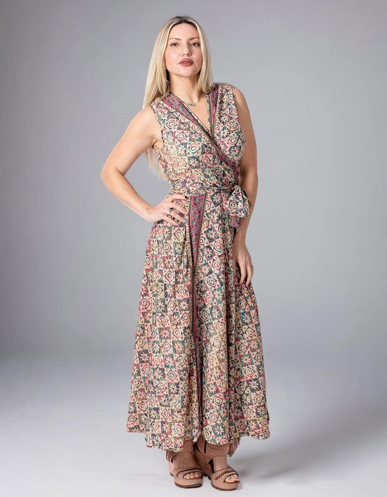 Silk Wrap Dress