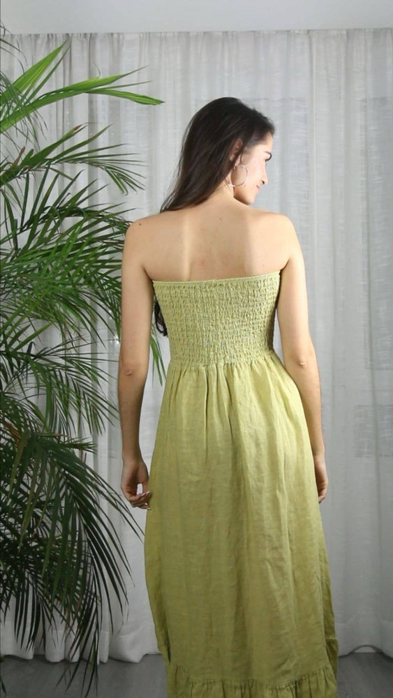 sweet linen dress