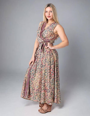 Silk Wrap Dress