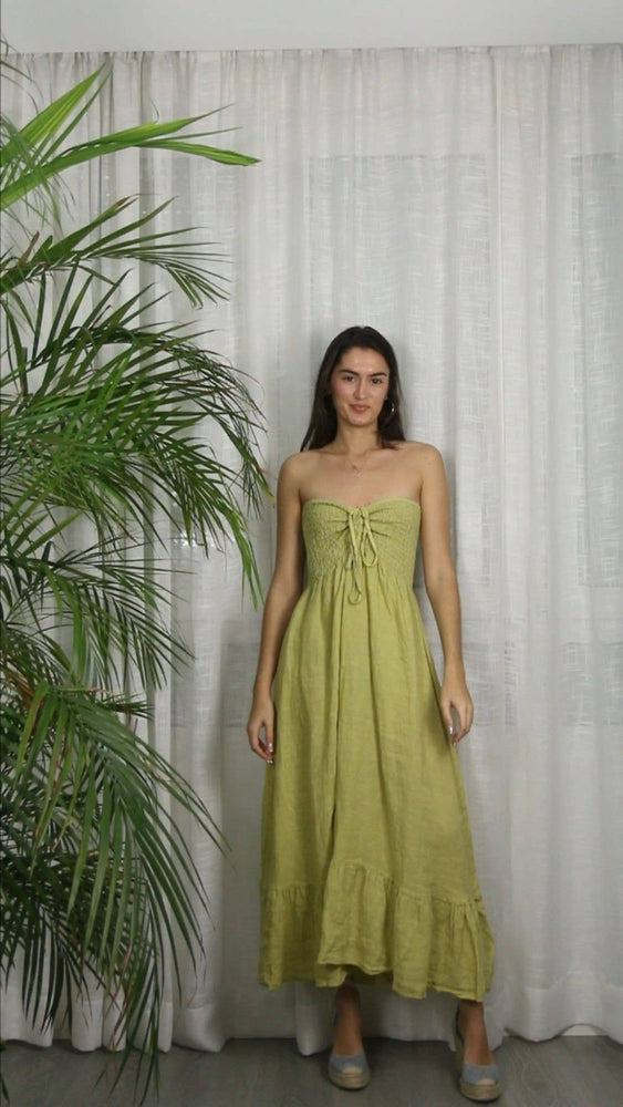 sweet linen dress