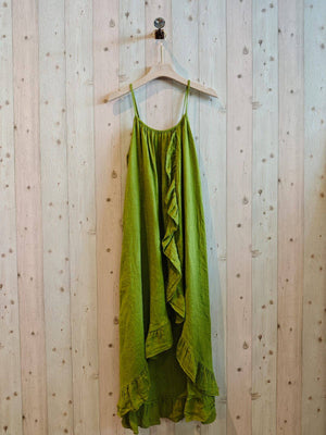 LINEN RUFFLE