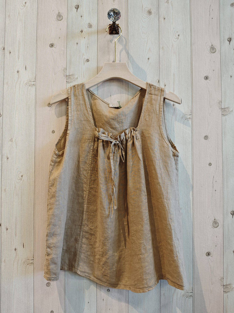 LINEN SINGLET
