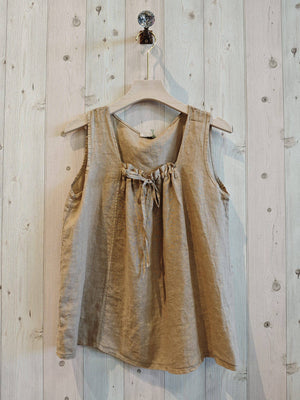 LINEN SINGLET