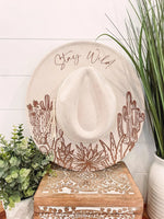 Engraved Desert Scene Hat