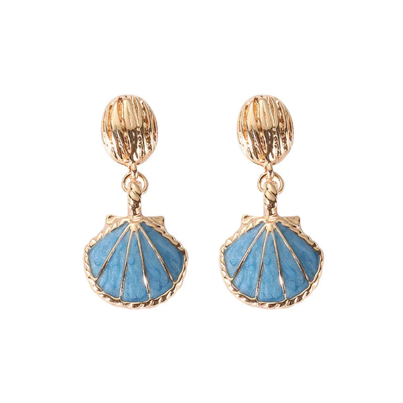 
            
                Load image into Gallery viewer, Shell Drop Earrings
            
        