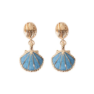 
            
                Load image into Gallery viewer, Shell Drop Earrings
            
        