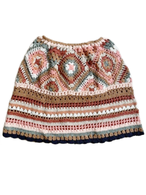 
            
                Load image into Gallery viewer, Frida Crochet Skirt
            
        