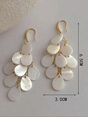 Shell Drop Earrings