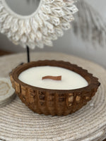 Teak Candle