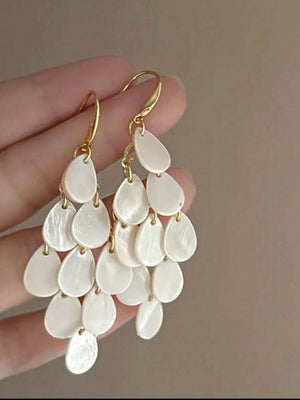 Shell Drop Earrings