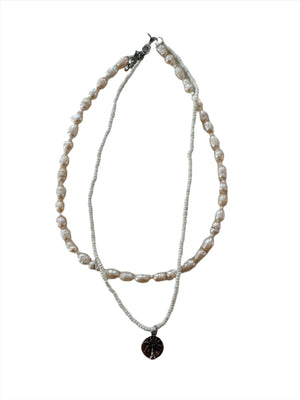 freshwater pearl necklace