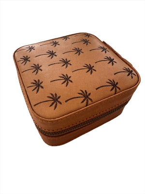 Palm tree jewellery box