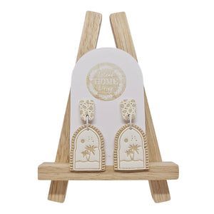 Nahua Clay Earrings