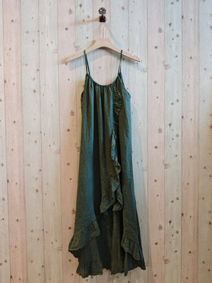 LINEN RUFFLE