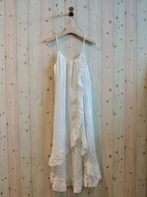 LINEN RUFFLE