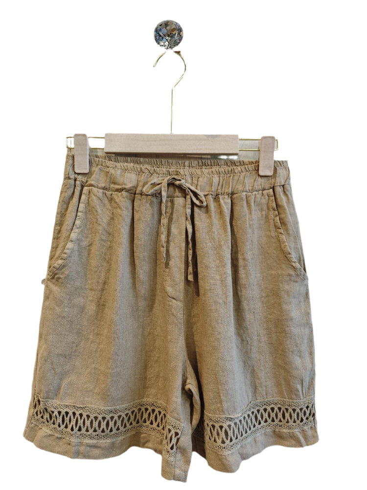 LINEN SHORTS