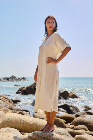 Washed-style tunic