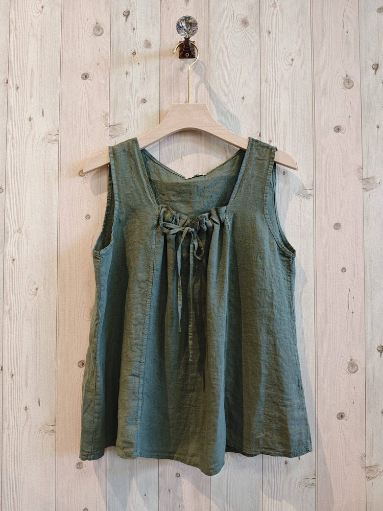 LINEN SINGLET