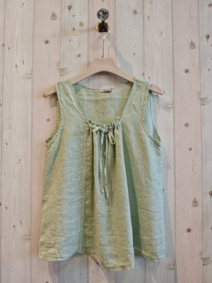 LINEN SINGLET