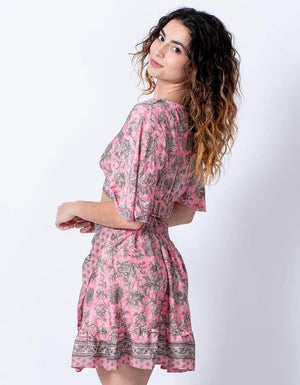 Pink Silk Set