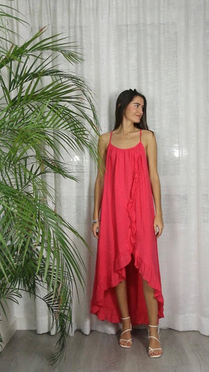 LINEN RUFFLE