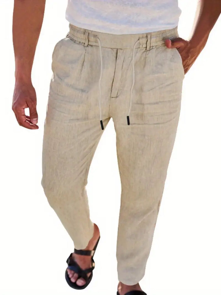 mens linen pants