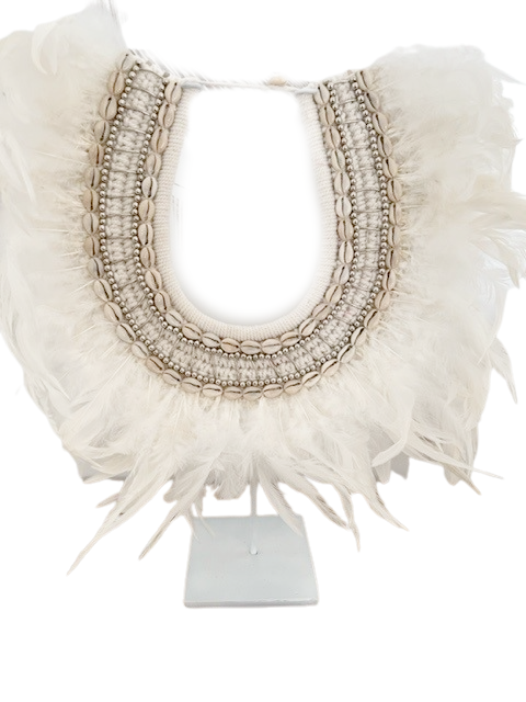 Boheme Feather & Shell Necklace