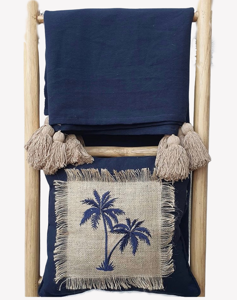 Island Palms Cushion Cover - Tropical Interiors