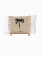 Island Palm Cushion - Lumber - Tropical Interiors