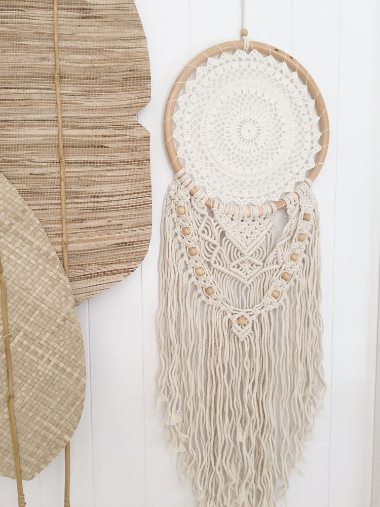 
            
                Load image into Gallery viewer, Boho Macrame Dream Catcher - Tropical Interiors
            
        