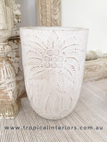 Islander Palm Pot - Tropical Interiors