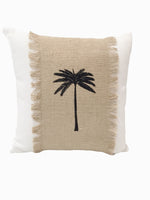 Island Palm Cushion Cover - Tropical Interiors