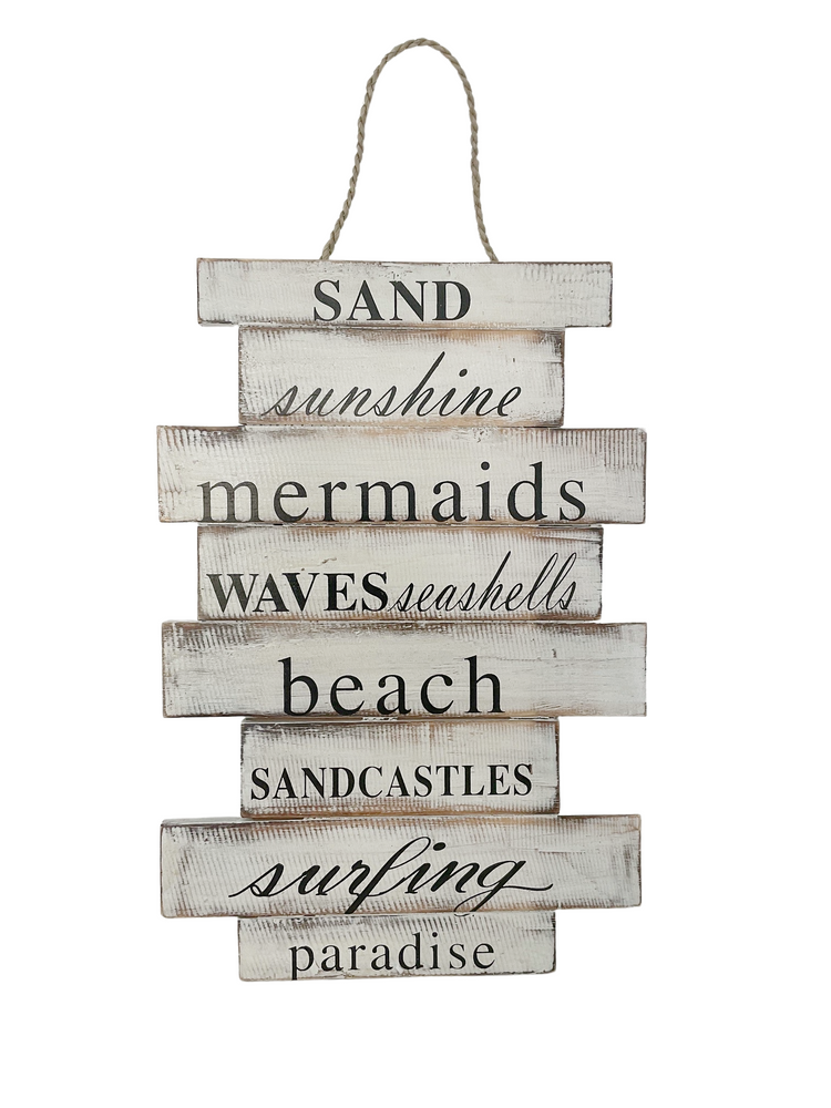 
            
                Load image into Gallery viewer, BEACH SIGN - Tropical Interiors &amp;amp; Island Boho
            
        