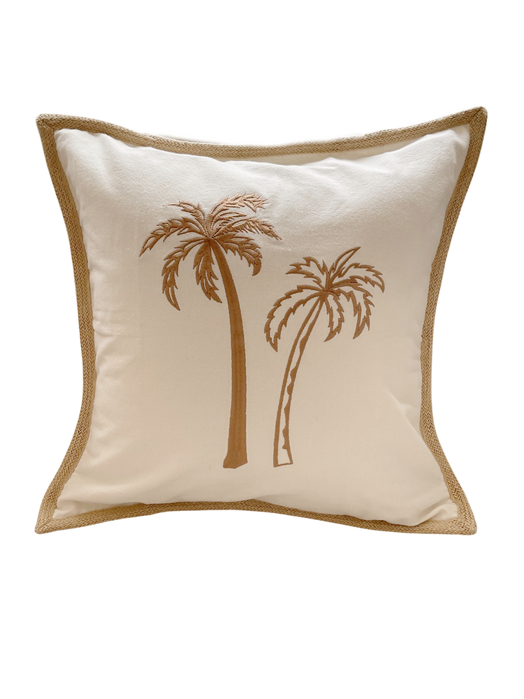 Seaside Linen Cushion Cover - 40cm - Tropical Interiors & Island Boho