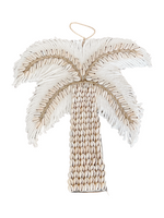 SHELL PALM TREE - COWRIE - Tropical Interiors & Island Boho