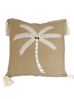 Classic Palm Cushion - Sand