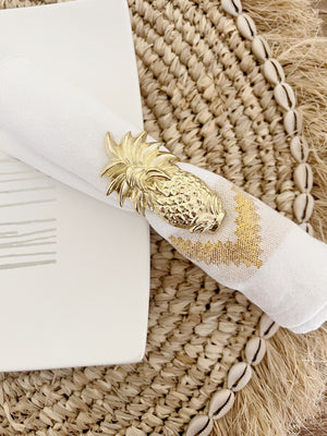 
            
                Load image into Gallery viewer, Pineapple Napkin Ring
            
        