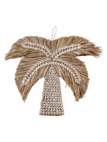 SHELL PALM TREE - RAFFIA